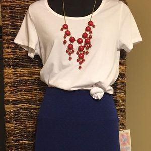 LuLaroe Cassie navy pencil skirt size xs